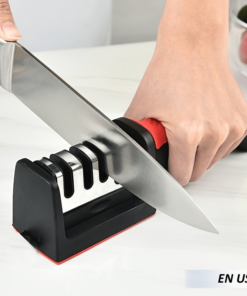 Afilador de cuchillo 3 ranuras
