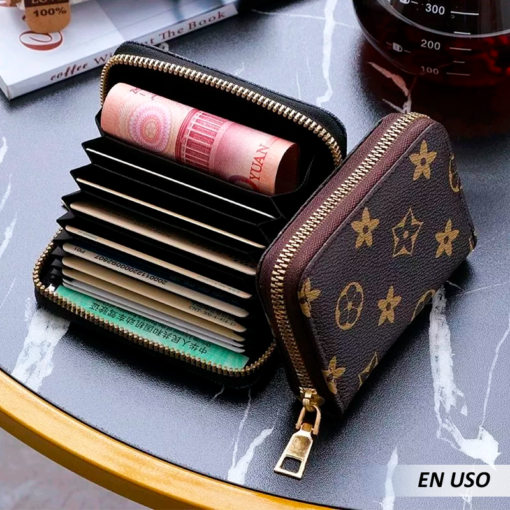 Cartera para tarjetas con diseño
