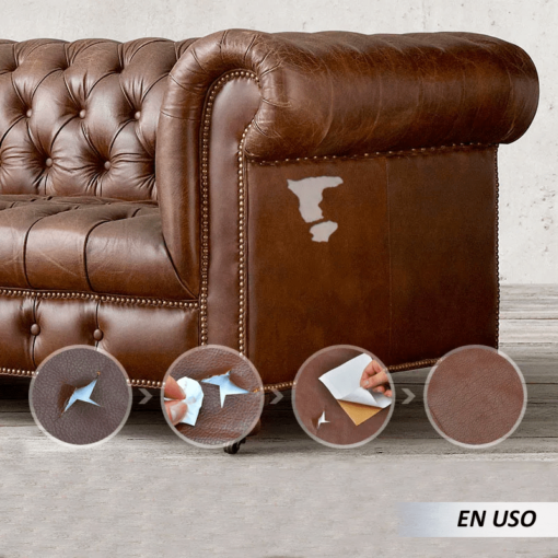 Cuerina adhesiva para tapizar