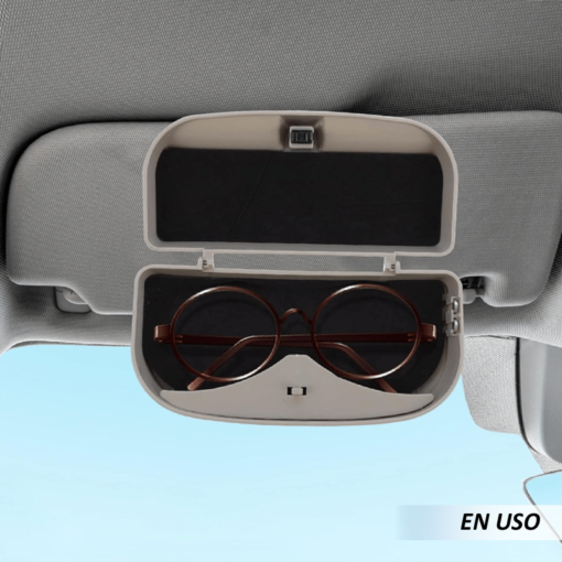 Estuche porta gafas para auto