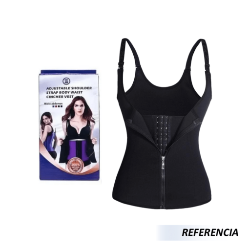 Faja ajustable doble tipo corset - Imagen 7