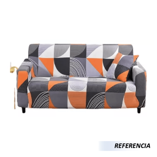 Forro de Mueble para 3 Puestos con Diseño - Imagen 8