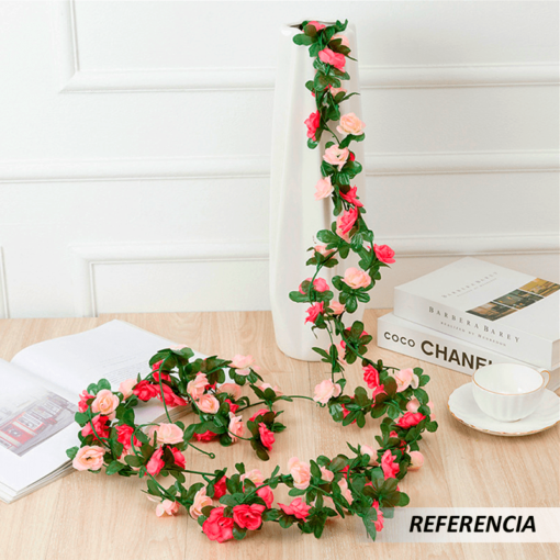 Guirnalda de flores artificiales - Imagen 7
