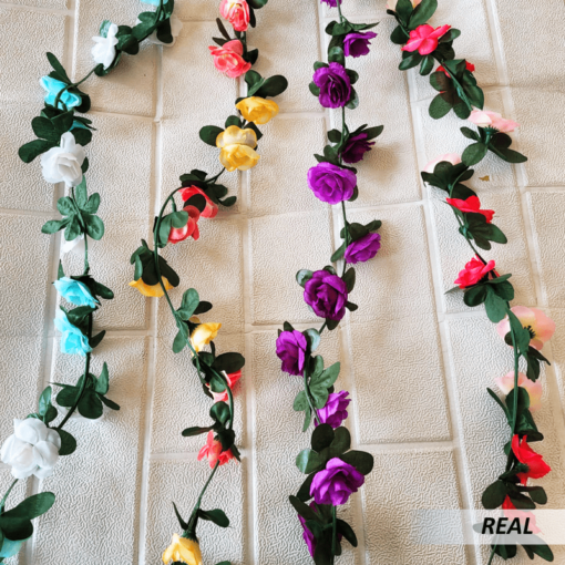 Guirnalda de flores artificiales - Imagen 5