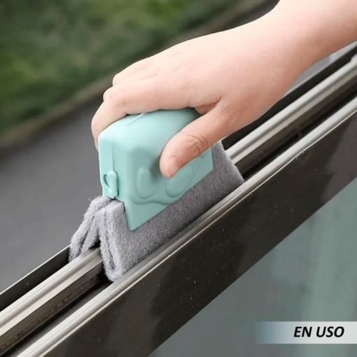 Cepillo de limpieza de ranuras de ventanas