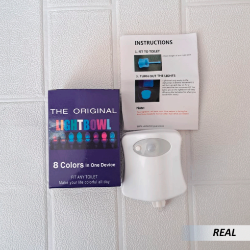 Luz led para inodoro con sensor de movimiento - Imagen 5
