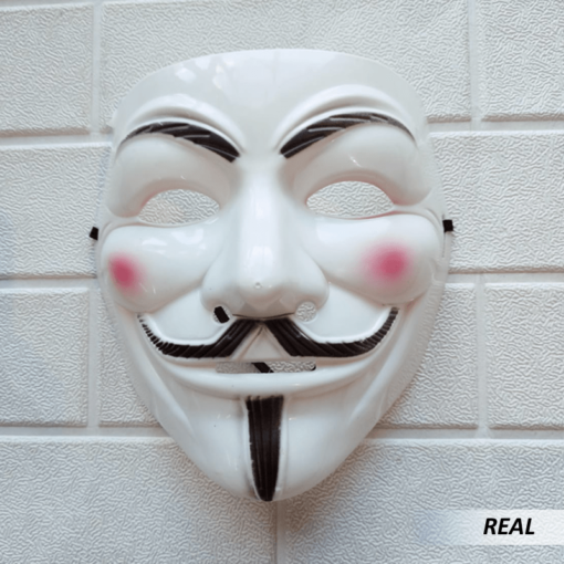 Máscara plástica de Anonymous - Imagen 5