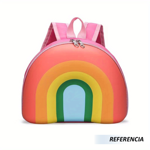 Mini mochila en forma arcoíris para niños y niñas - Imagen 9