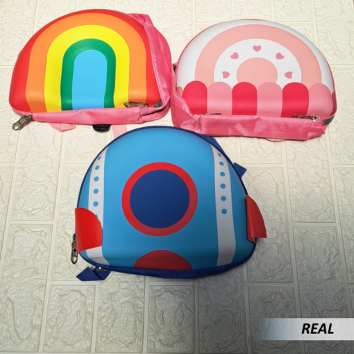 Mini mochila en forma arcoíris para niños y niñas - Imagen 5