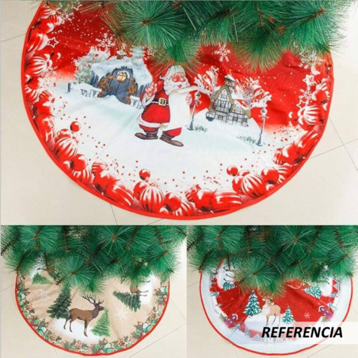 Pie de árbol 120cm navideño - Imagen 9