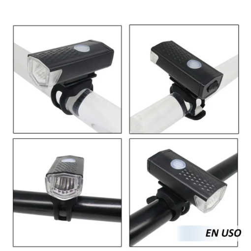 Luz para bicicleta charging fy318 - Imagen 3