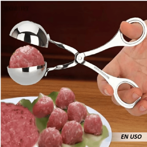 Tijera para hacer albóndigas