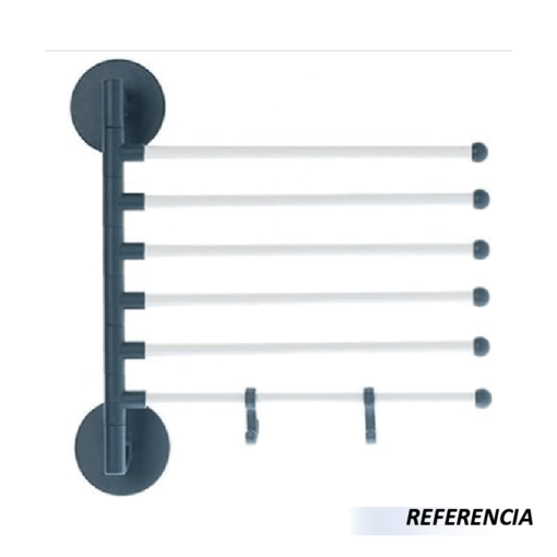 Toallero con ventosa elegante - Imagen 7