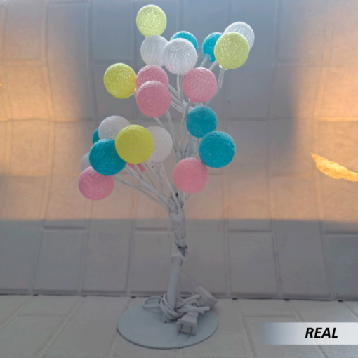 Luz de árbol de Bola de algodón - Imagen 5