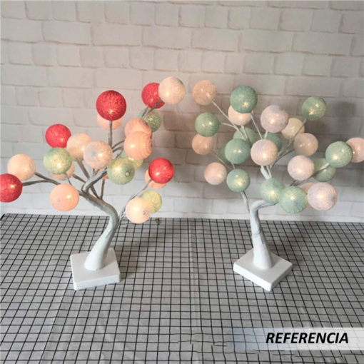 Luz de árbol de Bola de algodón - Imagen 7