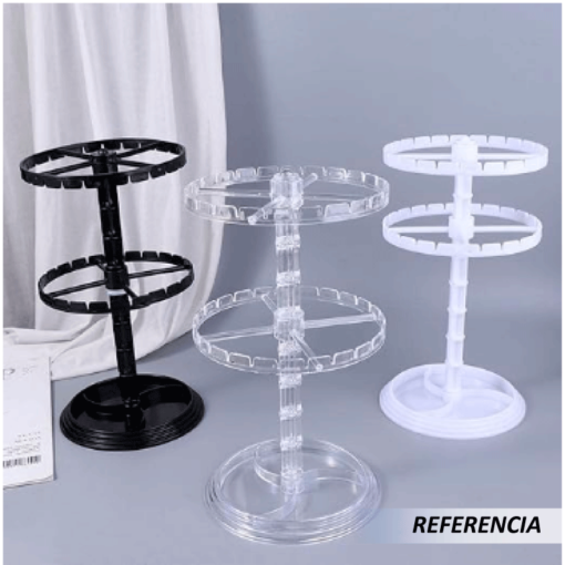 Organizador giratorio de aretes - Imagen 7