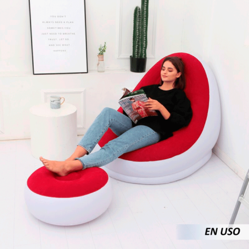 Asiento inflable x2 llano