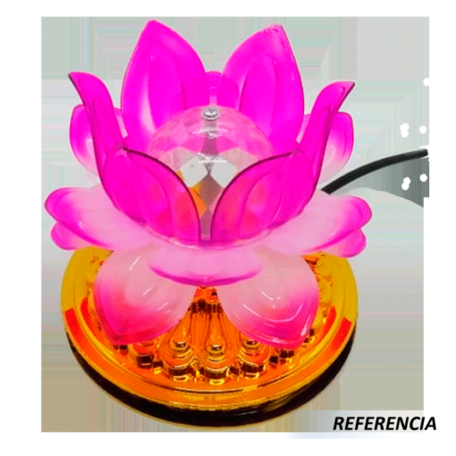 Lámpara diseño flor de loto - Imagen 7