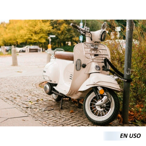 Cadena de candado para moto resistente a motos
