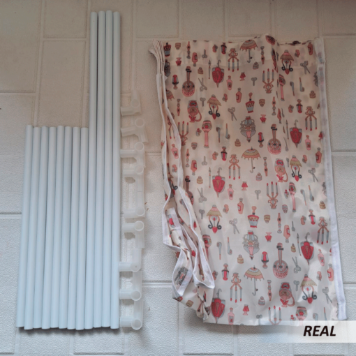 Cesta de ropa sucia de tela a prueba de polvo - Imagen 6