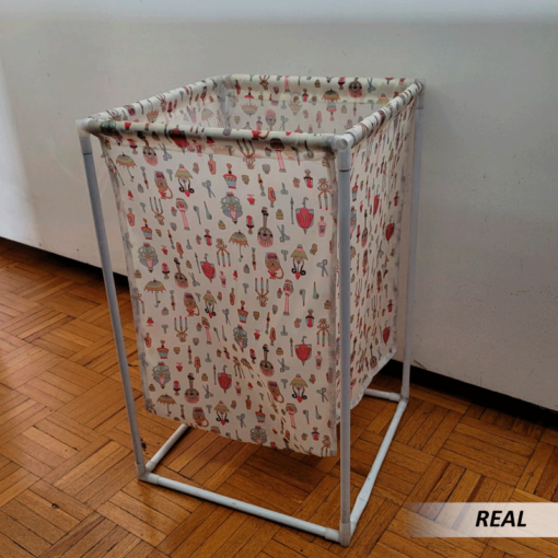 Cesta de ropa sucia de tela a prueba de polvo - Imagen 5