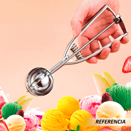 Cuchara de helado con mango de resorte - Imagen 7