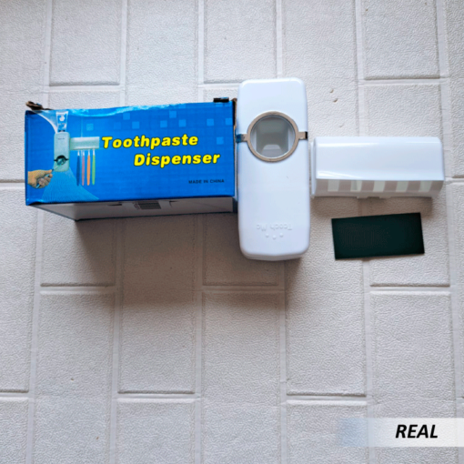 Dispensador de Pasta Dental y Soporte para Cepillos de Dientes - Imagen 5