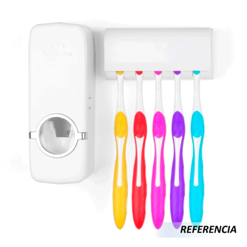Dispensador de Pasta Dental y Soporte para Cepillos de Dientes - Imagen 6