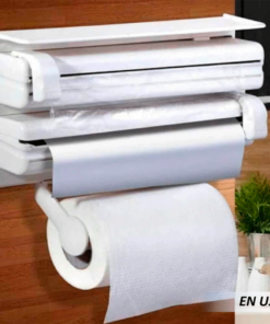 Dispensador de papel triple marco