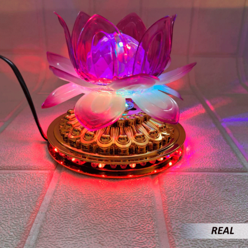 Lámpara diseño flor de loto - Imagen 6