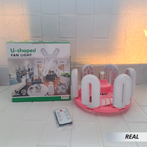 Foco ventilador con luz led plegable - Imagen 5