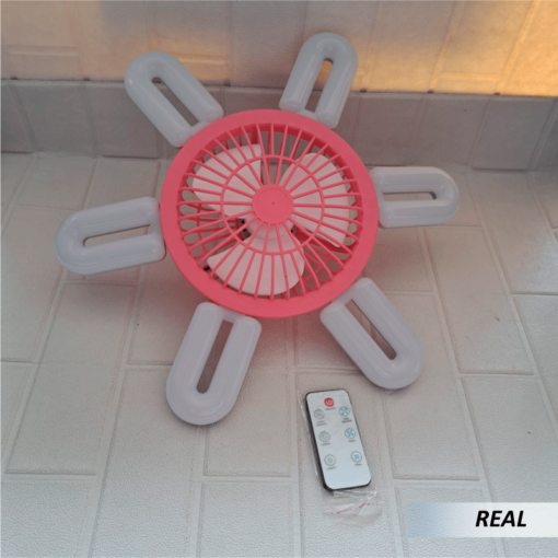 Foco ventilador con luz led plegable - Imagen 6