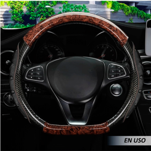 Cubierta para volante de coche