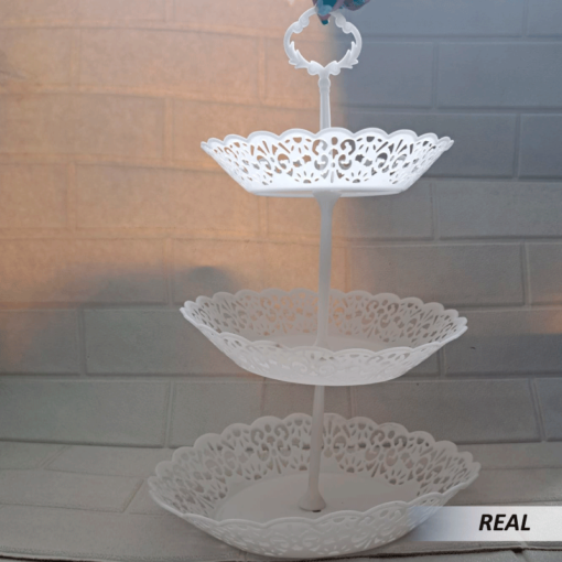 Soporte de frutas de 3 niveles de plastico - Imagen 5