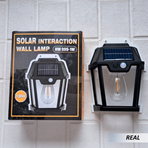 Lámpara foco solar de pared para exteriores - Imagen 6