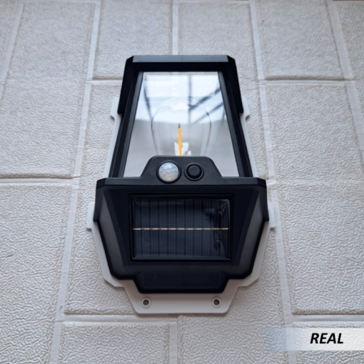 Lámpara foco solar de pared para exteriores - Imagen 5