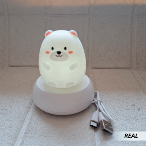 Lámpara led recargable de silicona con Sensor táctil - Imagen 6