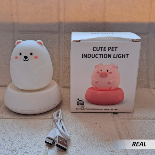 Lámpara led recargable de silicona con Sensor táctil - Imagen 5