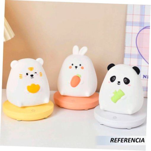 Lámpara led recargable de silicona con Sensor táctil - Imagen 7