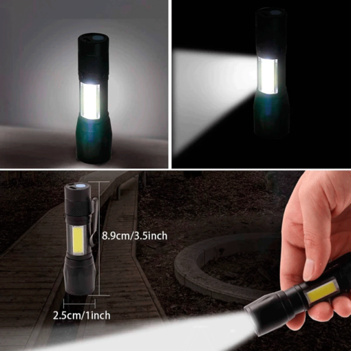Linterna LED Recargable de Mano