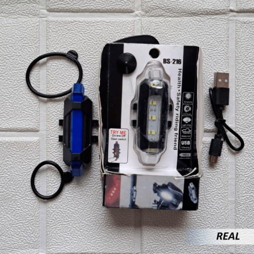luz para bicicleta recargable bs-216 - Imagen 5