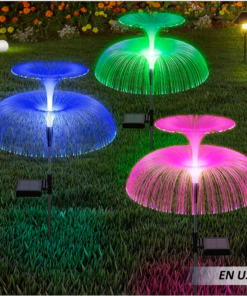 Luz Solar medusa de jardín para exteriores