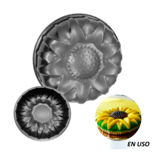 Molde flor para pastel