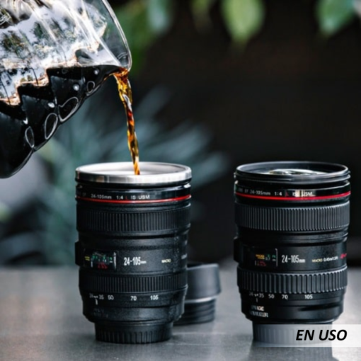 Vaso en forma de Lente de Cámara - Imagen 9