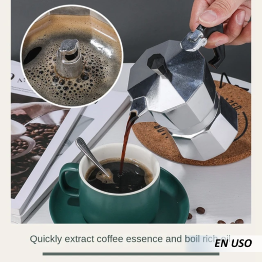 Cafetera de 2 Tazas Italiana - Imagen 3