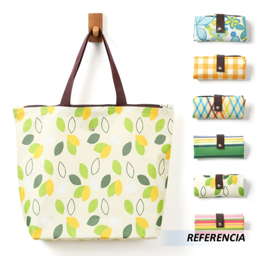 Bolso de Compras con Cierre Tipo Totebag - Imagen 9