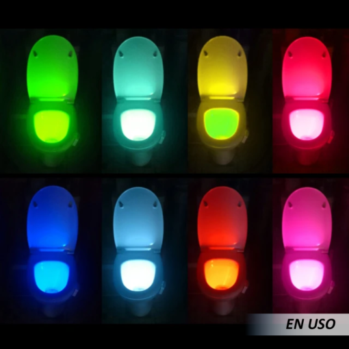 Luz led para inodoro con sensor de movimiento - Imagen 3