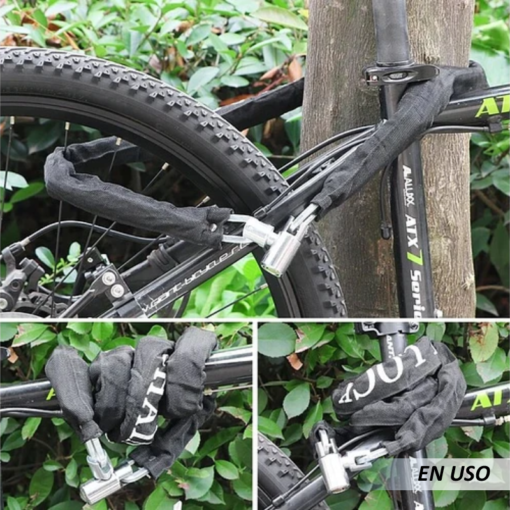 Cadena de candado para moto resistente a motos - Imagen 3