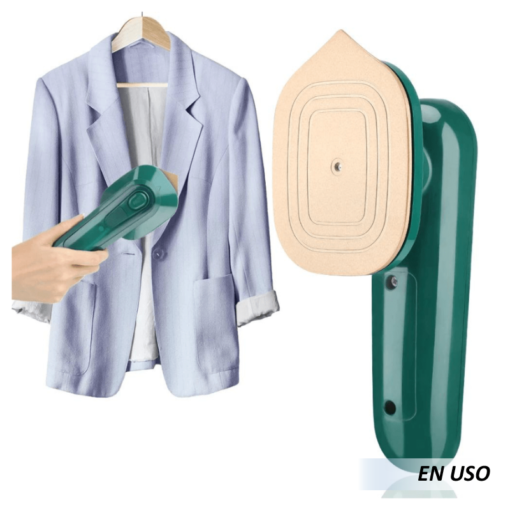 Plancha mini de vapor Bivolt para ropa con base antiadherente - Imagen 4