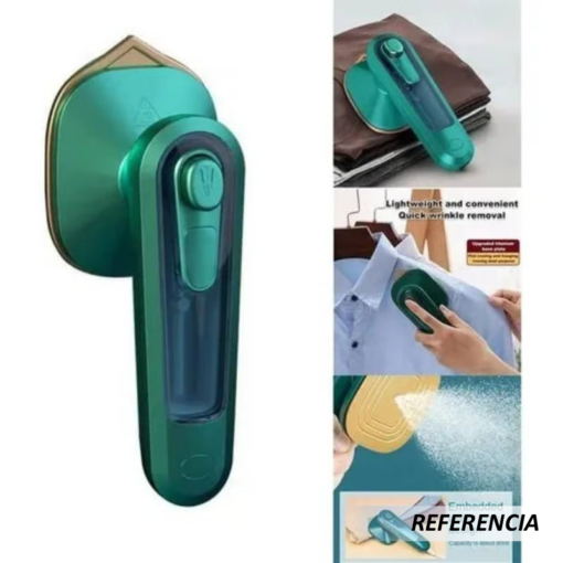 Plancha mini de vapor Bivolt para ropa con base antiadherente - Imagen 8